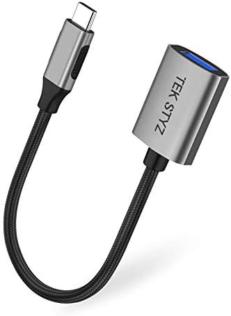 Tek Styz USB-C USB 3.0 Adapter Kompatibilis a Xiaomi Redmi Megjegyzés 11 Pro+ OTG Típus-C/PD Férfi USB 3.0 Női Converter. (5Gbps)
