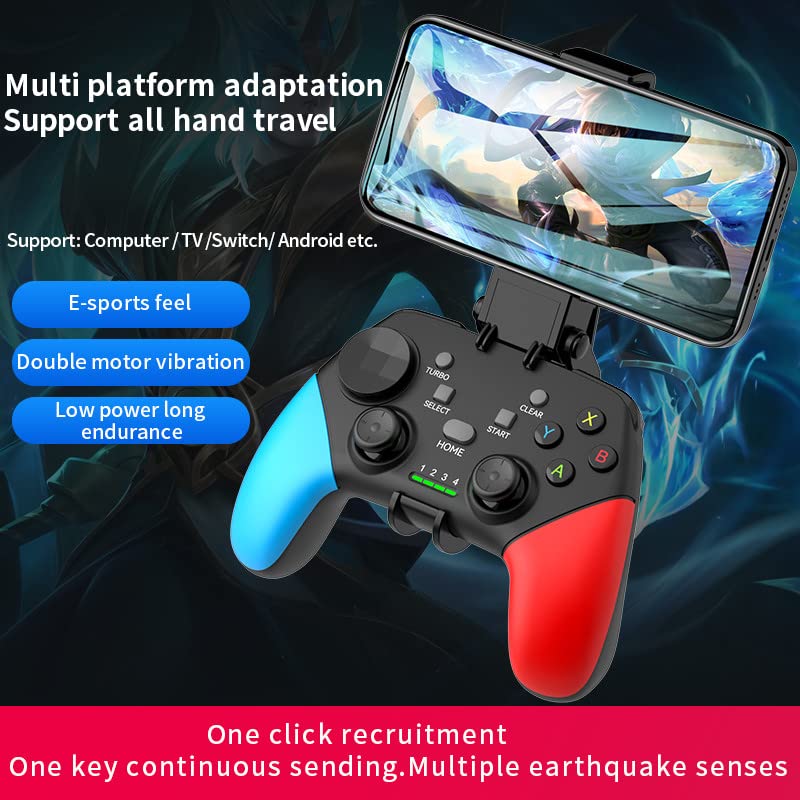 CELECEM Vezeték nélküli Játékvezérlő Játék Kezelni a PC/TV Box/Android/iPhone/Kapcsoló/SP3/SP4 Gamepad Arcade Mpi-Játékok, Bluetooth 2,4