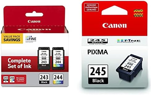 Canon PG-243/ CL-244 Tinta Multi csomag, Kompatibilis TR4520, MX492, MG2520, MG2922, TS302, valamint TS202 Nyomtatók & PG-245