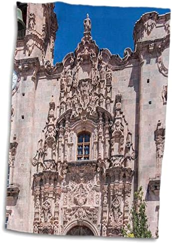 3dRose Danita Delimont - Templom - Mexikói Guanajuato, La Valenciana-Templom - Törölköző (twl-229247-3)