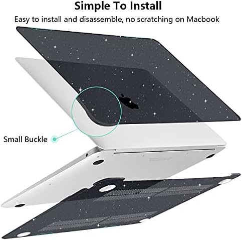 MEEgoodo tok MacBook Air 13 hüvelykes 2020 2021 2019 2018 Megjelent A2337 M1 A2179 A1932 a Touch ID Vékony, Puha PC Kemény Héj a Billentyűzet