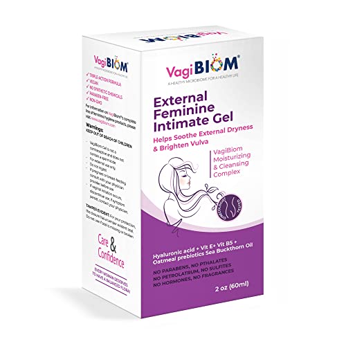 Biom Probiotikumok - VagiBiom Hüvelyi Külső Hidratáló Gél: hialuronsav + Glutation bemutatni enyhíti vulvar sötét. - ban Természetes