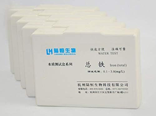 Eszköz Részek Meghatározása teljes vastartalma Lu Heng biológiai vas kit 0.1-3 mg/l vas-ion koncentráció meghatározása
