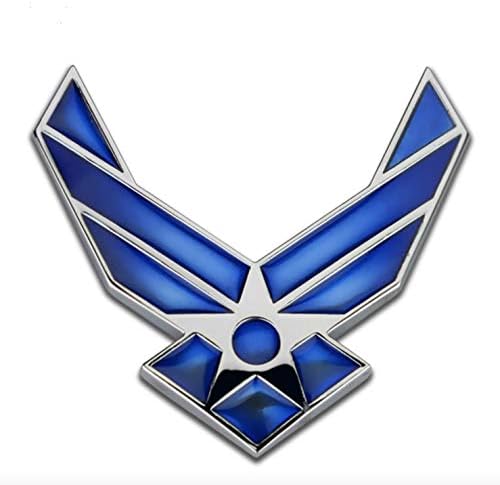 3D-s, Fém Jelvény amerikai légierő USAF Kék Szárnyak Autó Jelkép Matrica, Matrica (légierő)