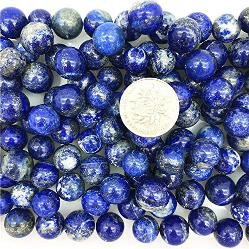 BINNANFANG AC216 1DB 12-15mm Természetes Lapis Lazuli Csiszolt Kristály Golyó Gömb Gyógyító Dekoráció Természetes Kövek, Ásványok, Kristályok,