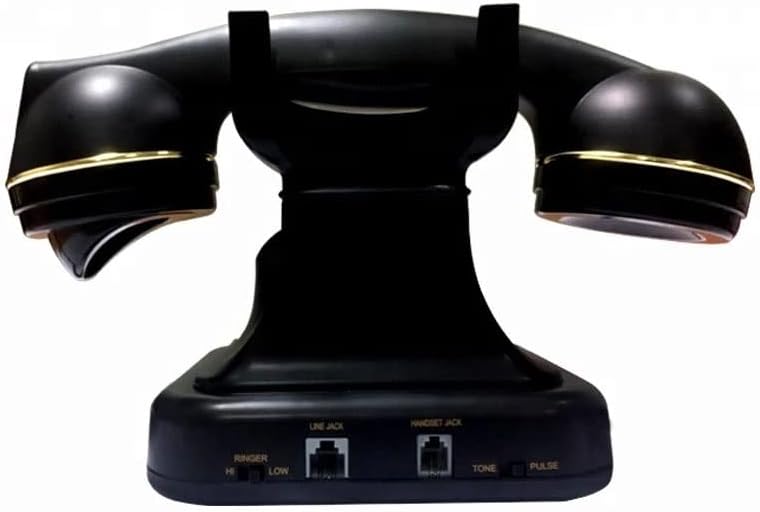 N/A Vezetékes Fekete Vezetékes Telefon, Otthoni Régi Stílusú Antik Telefon Tárcsázza a Telefon Muti-Funkció Vezetékes Telefon, Mini Telefon