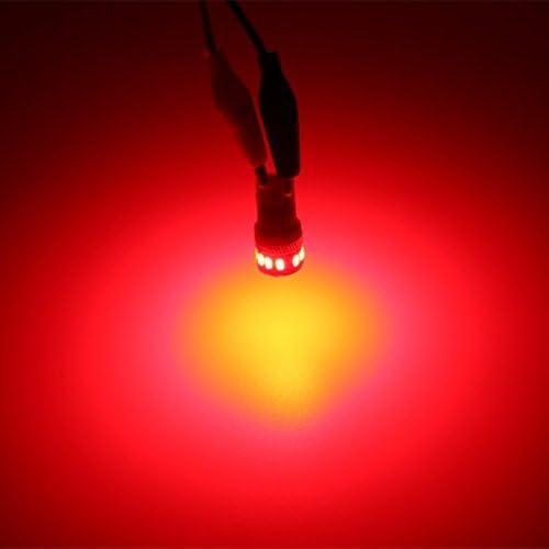 Alla Világítás 2x Szuper Fényes Piros W5W 168 LED Izzók Center Magas Mount Stop 3. Fék Térkép Lámpa Lámpa Kompatibilis 1995~2004