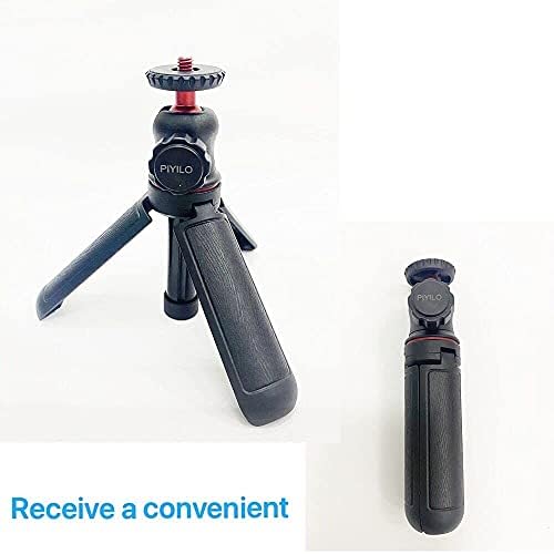PIYILO Mini Önarckép Stick háromlábú Állvány Markolat a Fényképezőgép Vlogging, Samsung Okostelefon Canon G7X Mark III Sony ZV-1