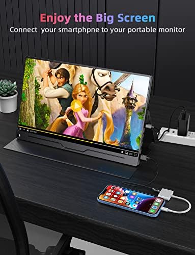 Newsoul Villám-HDMI Adapter Kompatibilis iPhone Hordozható Monitor, HDTV Kábel Adapter Kompatibilis iPhone, iPad, iPod, 1080P Digitális