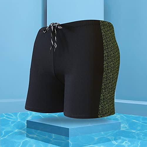 Férfi úszógatya Gyors Száraz Boardshorts Úszni Ruhák Színes Csíkos Nyári Holiday Beach Nadrág fürdőruhák Vintage