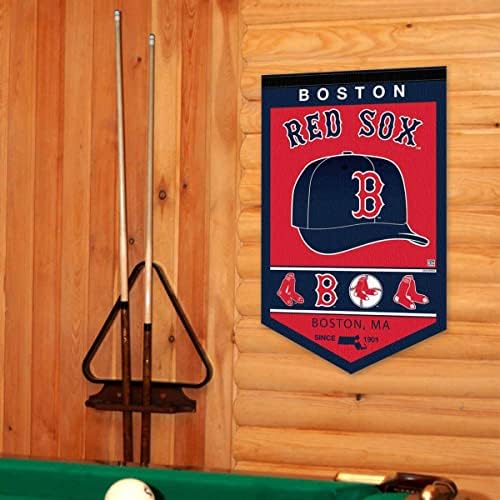 A Boston Red Sox Örökség Történelem Banner Zászlót