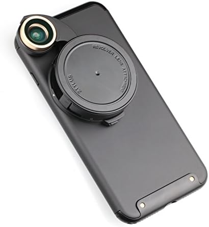 Ztylus 4-in-1 Revolver Lencse Okostelefon Fényképezőgép Kit Apple iPhone 7 Plus: Szuper nagylátószögű, Makró Halszem, CPL,
