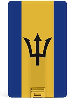 Zászló Barbados Hitel, Bank Kártya, az USB Flash Meghajtók Hordozható Memory Stick Kulcsot Tároló Meghajtó 64G