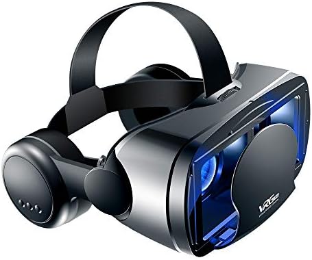 ECENS Virtuális Valóság VR Headset a Mobil,Nagy Fejhallgató-Változat,3D-s VR-Szemüveget, TV,Film & Video Játékok Kompatibilis iOS,Android