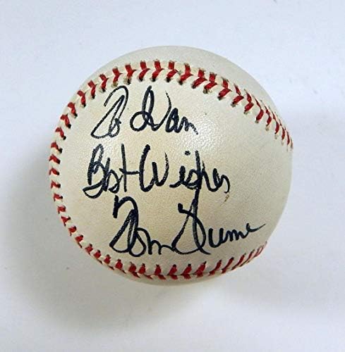 Tom Hume Aláírt Baseball Auto DP03840 - Dedikált Baseball