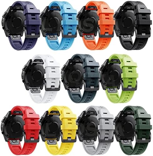 NYCR Szilikon gyorskioldó Watchband Szíj, A Garmin Ösztön 2 Fenix 7 7 X 6 6X 5X Pro Smartwatch 26 22 20 MM Easyfit karkötő