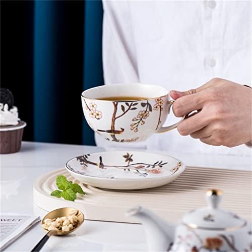 FGUIKZ Brit Kreatív teáskannában Kávét Edény Készlet Kerámia Víz, Fű, Virág Tea Set, az Anya-Gyermek Pot Szűrő Lyuk