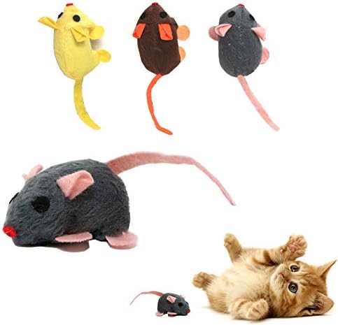 6 Macska Játék Szőrös Egerek Macskamenta Csörgő Egeret, Karcolás Rágni Fogcsikorgatás Pet-Play