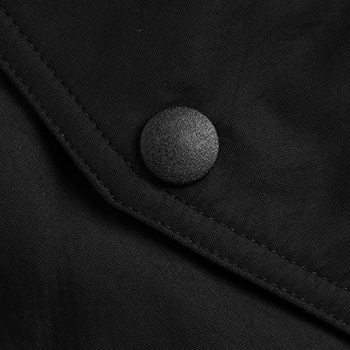 PRDECEXLU Hip Téli Hosszú Ujjú Kabátok Női Randi Plus Size Alkalmas egyszínű Poliészter Kabát Zsebében Kapucnis
