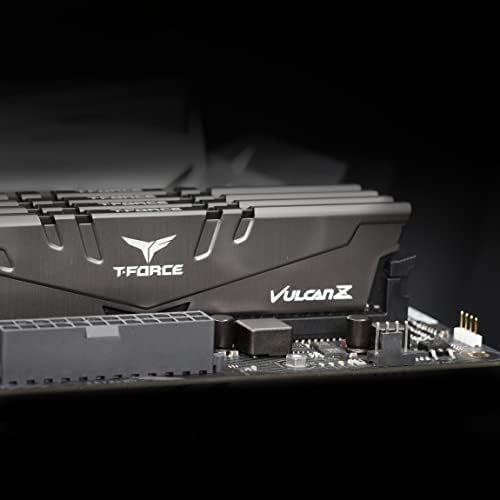 TEAMGROUP T-Force Vulkáni Z DDR4 32 gb-os Készlet (2x16GB) 4000MHz (PC4-32000) CL18 Asztali Memória Modul Ram TLZGD432G4000HC18LDC01 Szürke