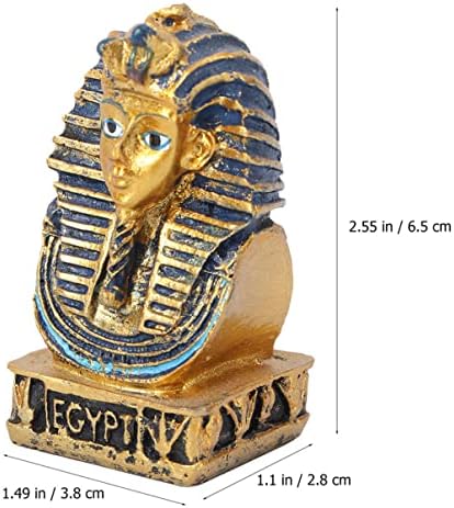 HANABASS Asztali Oktatási Történelmi Uraeus Gyűjthető Kobra Kézműves Shui Tutanhamon Keselyű Király Piramisok Kis Arany Feng Fáraó Dísze,