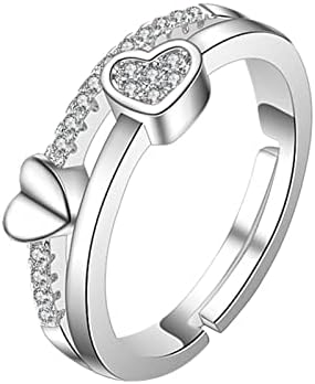 2023 Új Kreatív Kiegészítők High-End Luxus Teljes Gyémánt Mikro Szett Cirkon Női Gyűrű, Eljegyzési Gyűrű Kő Gyűrűk (Egy, Egy Méret)
