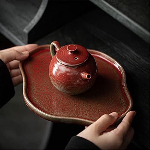 DHDM Kerámia Háztartási Tea Bemutatóra szóló Tea Tálca Kis Tea Asztal Vintage Pot Bemutatóra szóló Teáskanna Bázis