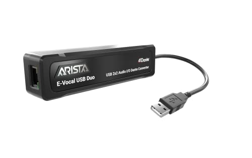 Arista E-Ének Duó 2-Csatornás Bemenet/Kimenet, USB-Dante Átalakító (ARS-0202-A33)