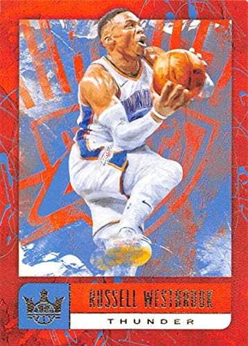 2018-19 Panini Bíróság Királyok 2 Russell Westbrook Oklahoma City Thunder Kosárlabda Kártya