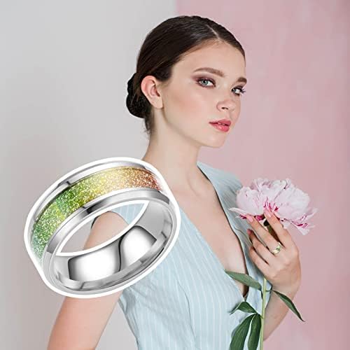 2023 Új Gyűrű Női Gyémánt Gyűrű Gyűrű Intarziás Személyiség Divat Női Eljegyzési Ékszer Gyűrű Gyűrűk Imádkozni Át a Gyűrűt (MR, 10)