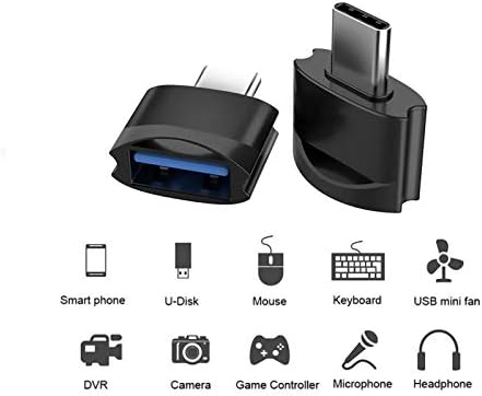 Tek Styz USB-C Női USB Férfi Adapter (2pack) Kompatibilis A Motorola Egy Zoom OTG a C-Típusú Töltőt. Használja a Terjeszkedés Eszközök, Mint