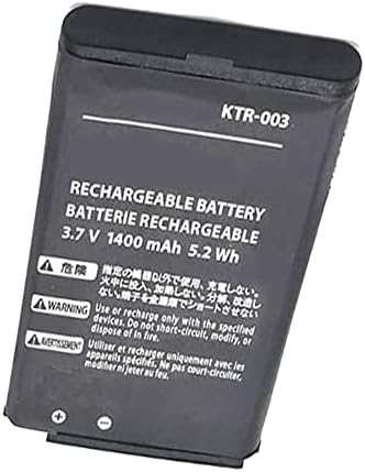 amlotpower KTR-003 Csere Akkumulátor 3DS N3DS KTR-003 3,7 V,1400mAh