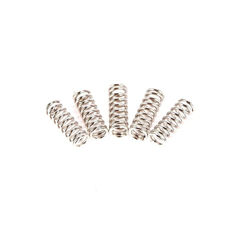 1 mm-es SS Heatbed Távtartó Tömörítés Tavaszi 3D Nyomtató OD 7.4 mm X ID 5.4 mm X L 12mm – 4 Db