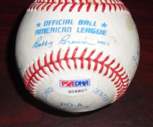 MLB Hall of Fame & Csillagok Alá OAL Baseball Puckett Blyleven Mattingly PSA - Dedikált Baseball