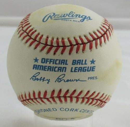 Scott Erickson Aláírt Automatikus Aláírást Rawlings Baseball B111 - Dedikált Baseball