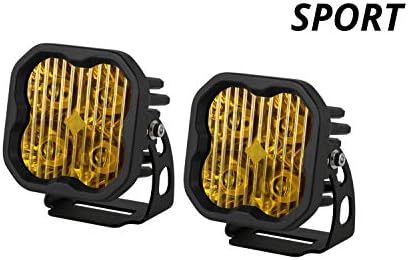 Dióda Dynamics Színpadon Sorozat 3in SAE Sárga Sport LED-Pod (Pár), Combo Sport Amber Háttérvilágítás