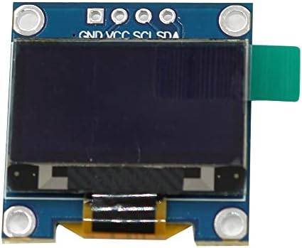 2x OLED LCD Kijelző 0.96 SSD1315 4 TŰS 128X64 I2C IIC SPI 3,3 V DC-5V Soros DIY Modul az Arduino (Fehér)
