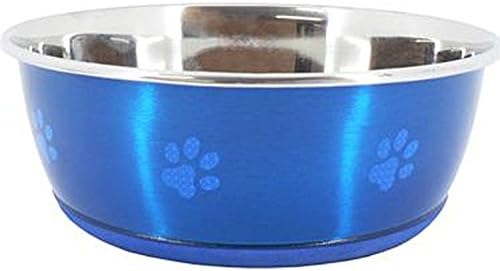 Cheeko Szuper Fusion Kék Kellemetlenkedik kutyatál, 950 ml-es, 6-os