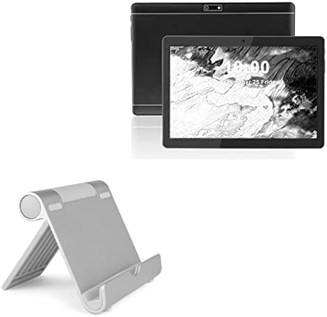 BoxWave Álljon meg a Mount Kompatibilis Veidoo Android Tablet T12 (10) - VersaView Alumínium Állvány, Hordozható, Több látószöget Állni