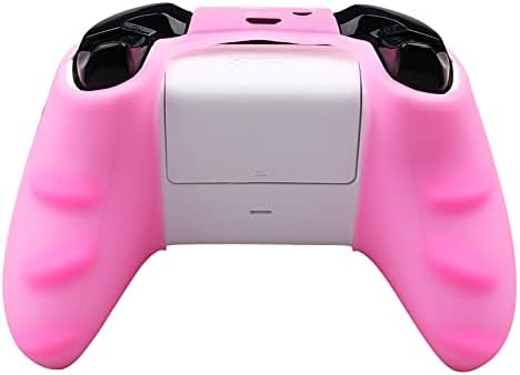 RALAN cseresznyevirág Bőr Xbox Kontroller, Sakura Szilikon Vezérlő Borító Bőr Védő Kompatibilis az Xbox Is Controller (Rózsaszín Pro Hüvelykujj