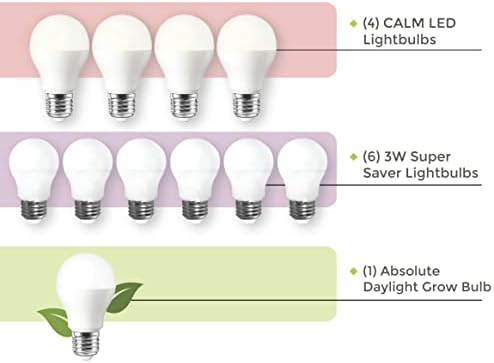Nyugodt Élet Nyugodt 11 Darab LED Világítás Készlet egy Meleg & kellemes Környezet, (4-Pack)