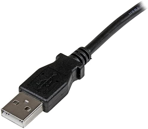 StarTech.com 1m USB 2.0, hogy EGY derékszögű B kábel Kábel - 1 m USB Nyomtató Kábel - derékszögű USB-B Kábel - 1x USB A (M), 1x USB-B