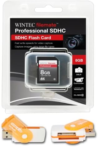 8GB Class 10 SDHC Nagy Sebességű Memóriakártya SANYO XACTI S1275 S670R. Tökéletes nagysebességű folyamatos felvételkészítés vagy