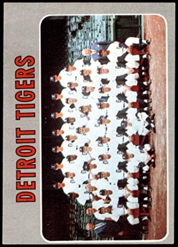 1970 Topps 579 Tigrisek Csapata Detroit Tigers (Baseball Kártya) VG Tigrisek