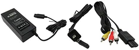 Teljesítmény AC Adapter Tápegység & AV kábel Kábel a Nintendo Gamecube Új GC Sok Töltő