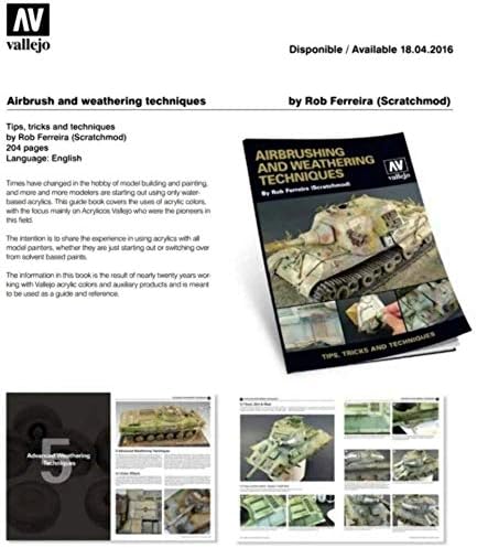 Vallejo Airbrush & Időjárás Technikák Könyv