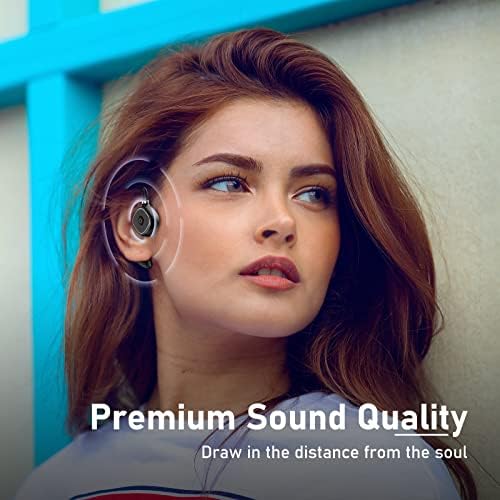 Mosonnytee Nyitott Fejhallgató Edzés Fejhallgató Bluetooth Futó Fejhallgató IPX5 Vízálló Bluetooth Fejhallgató a Sport Hosszú Akkumulátor