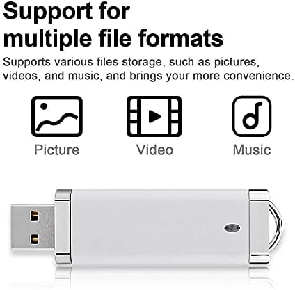 TWDYC 10DB USB2.0 Flash Meghajtók Könnyebb Modell Flash Memory Stick Hüvelykujj Pen Drive (Kapacitás : 64 gb-os)