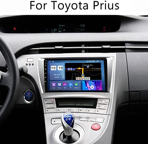 Android Autó Sztereó Toyota Prius 2009-2015 9 Hüvelykes érintőképernyő autórádió, Bluetooth/Fm/Am/USB/GPS Navi, Autó Rádió