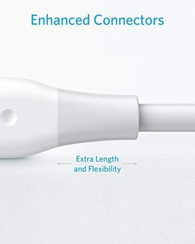 Anker Erősáramú Lightning Kábel (3ft), az Apple Mpi Tanúsított Nagy Sebességű Töltés Kábel Tartós iPhone XS / XS Max / XR /
